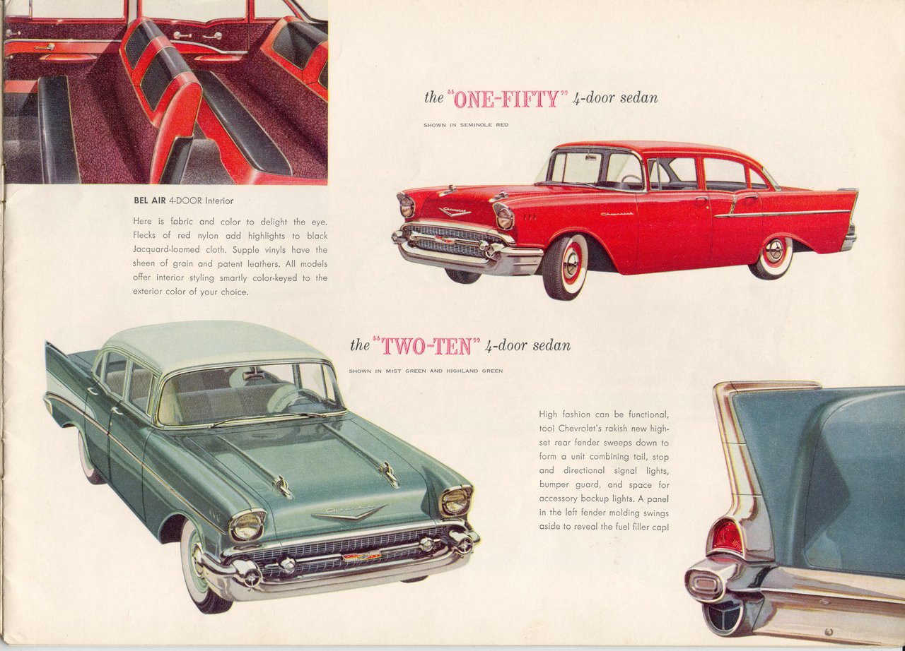 1957 Chevrolet Canadian Brochure Page 24